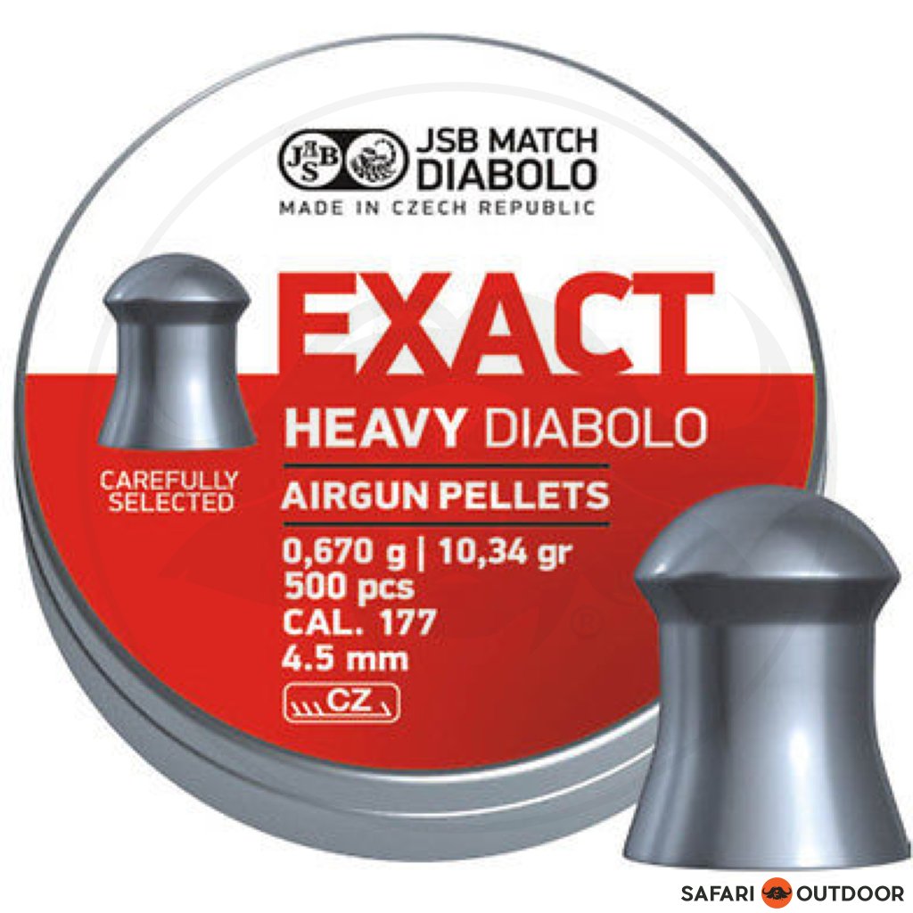 JSB Exact Heavy 4.52mm 10.34gr Pellets