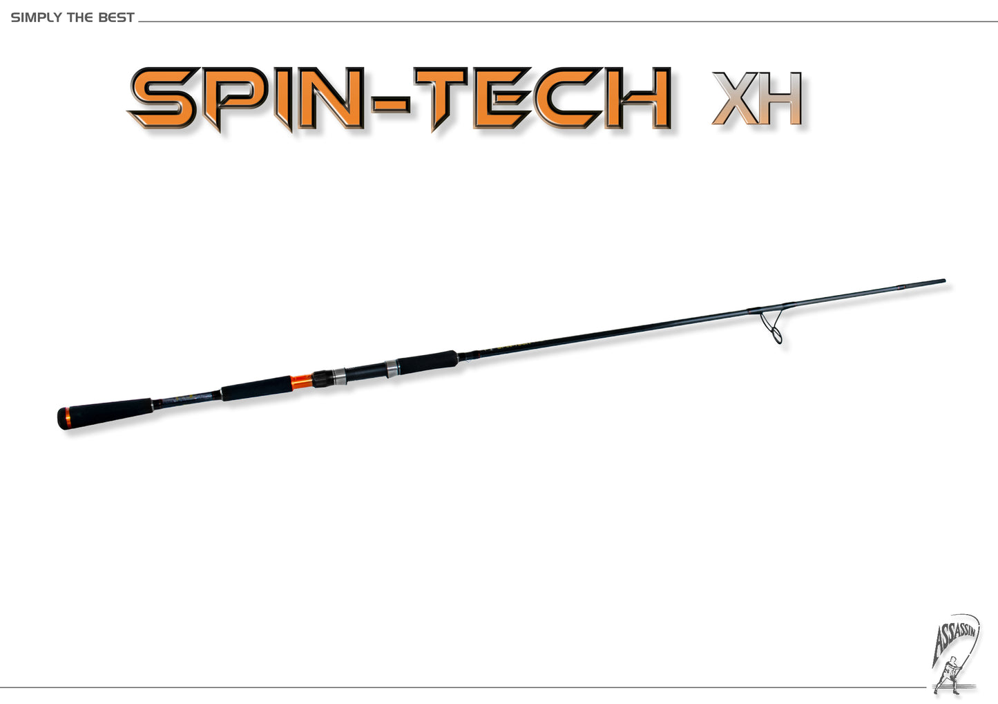 Assassin Spin-Tech Spinning Rod 9'6" 1–3 oz