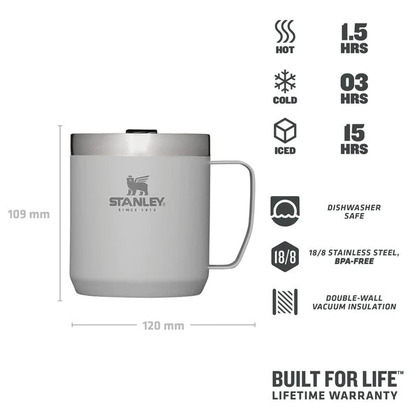 Stanley Stay-Hot Camp Mug 0.23L Ash