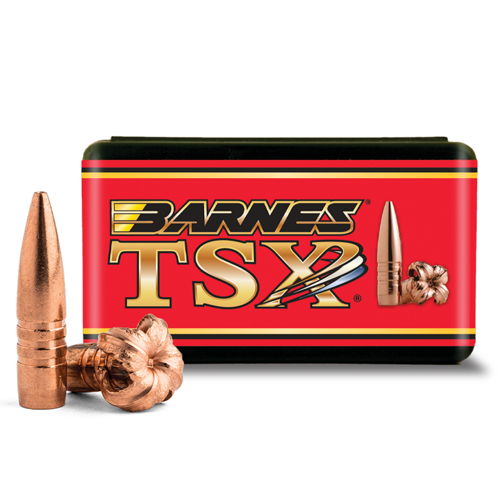 Barnes 30cal 168gr TTSX Boat Tail Bullets (50/Pack)