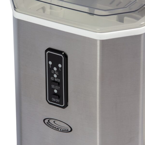 National Luna Small Portable Ice Maker 12kg/24h