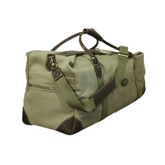 Rogue Long Weekender Canvas/Leather Bag - Olive