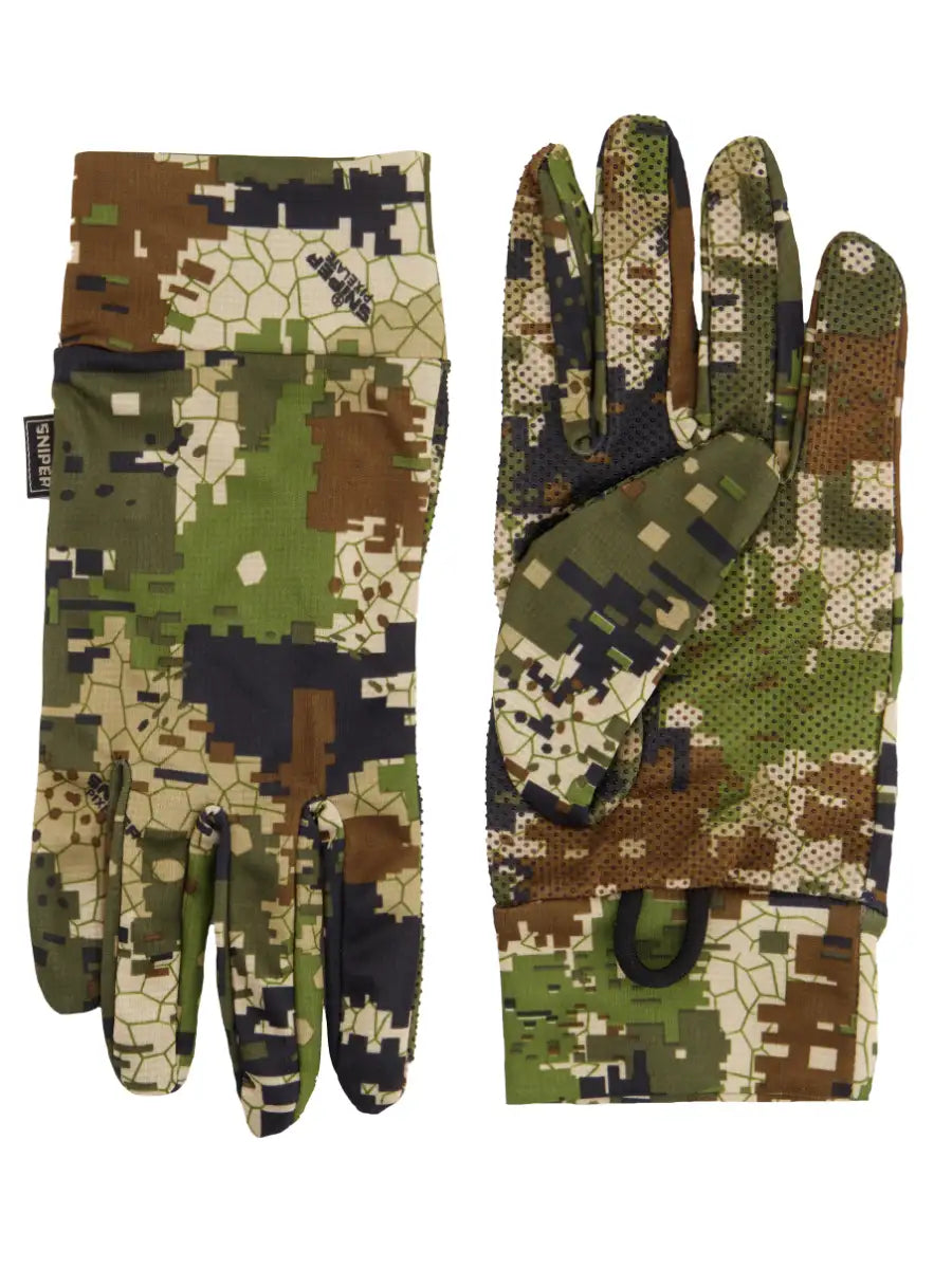 Sniper Africa Pixelate Shooters Gloves
