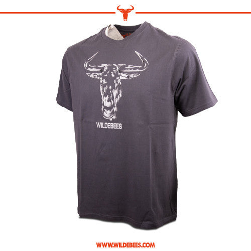 Wildebees Mens Casual HD Silhouette T-Shirt