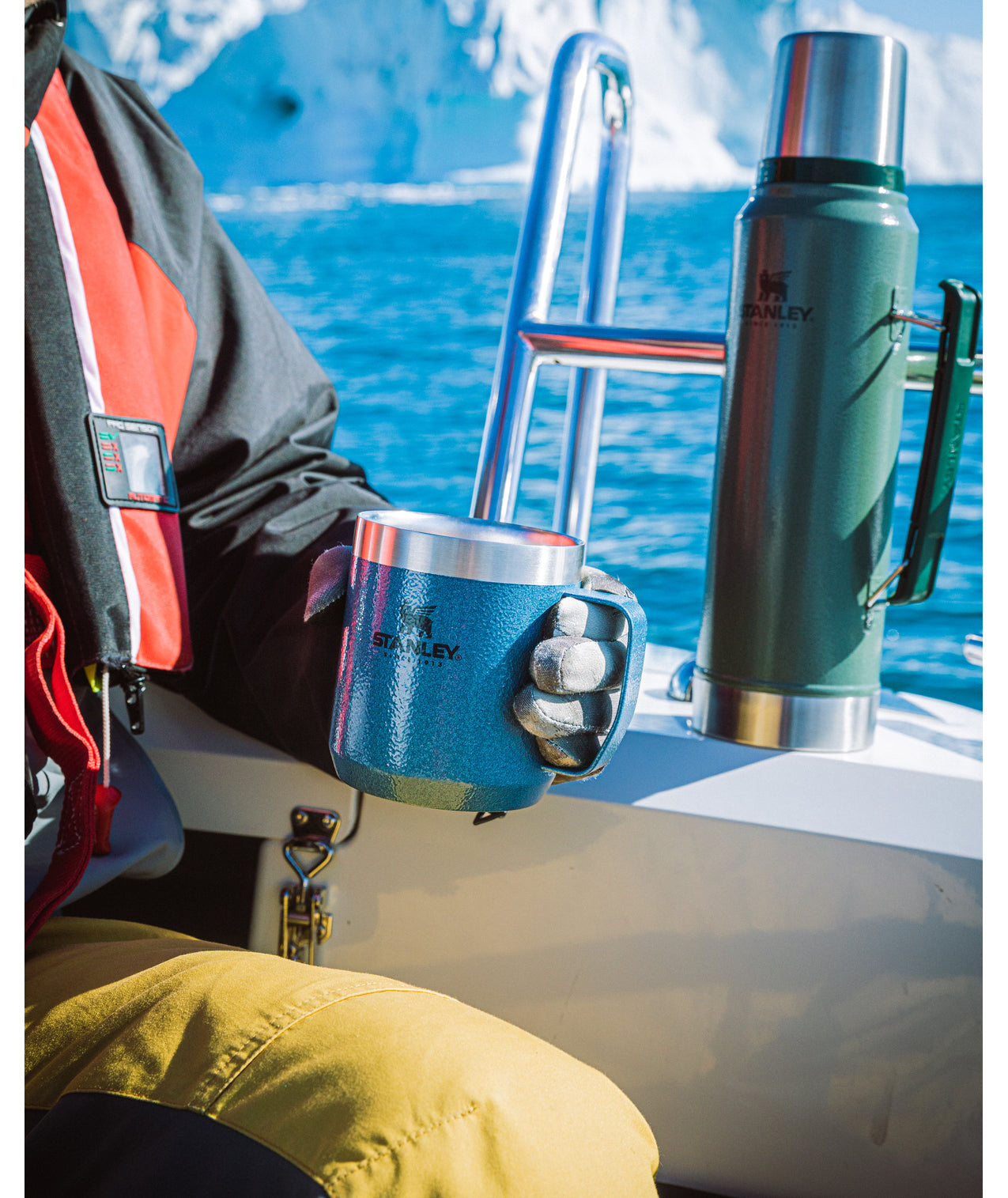 Stanley Classic Bottle 1L Hammertone Green