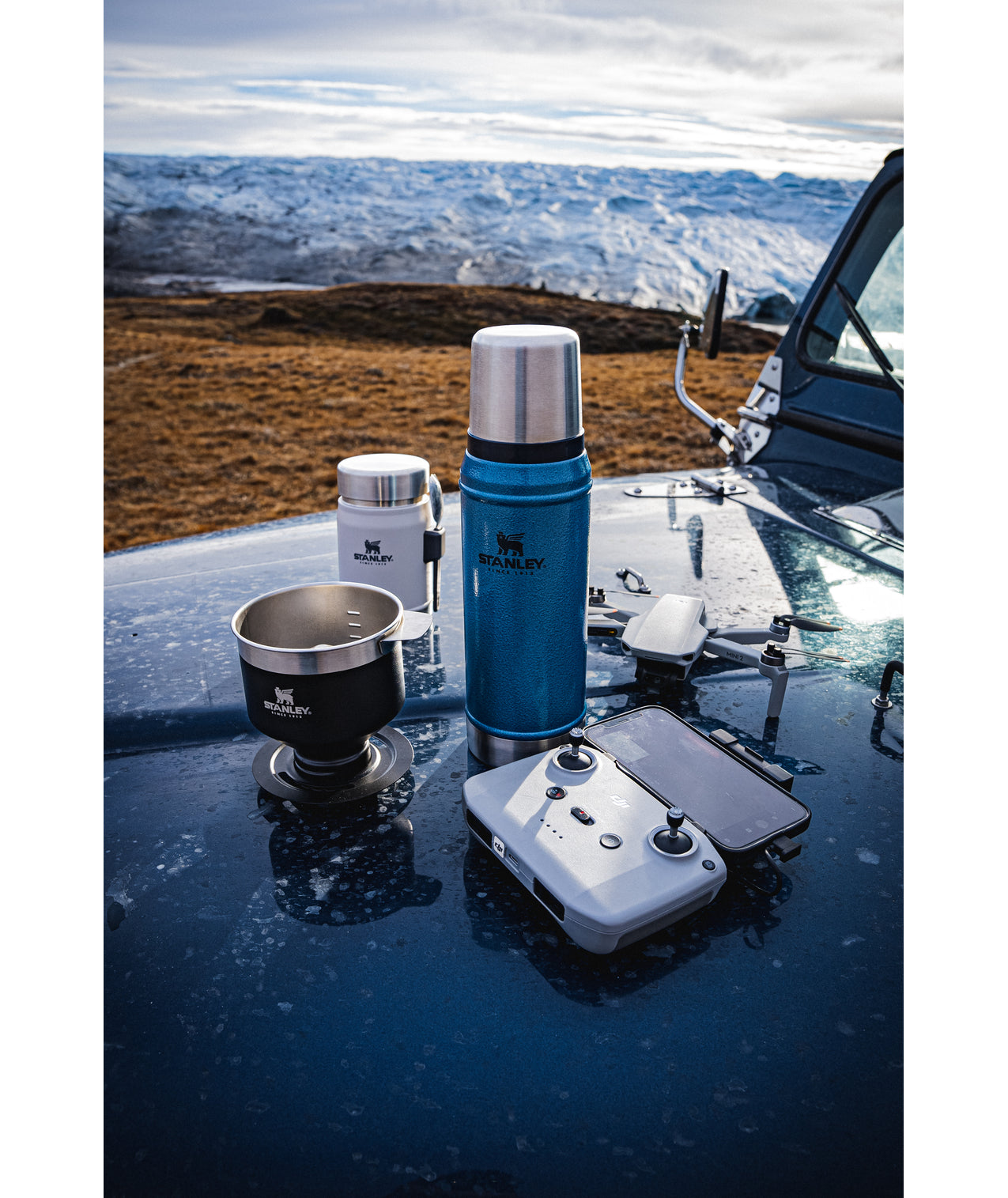 Stanley Classic Bottle 0.75L Hammertone Lake