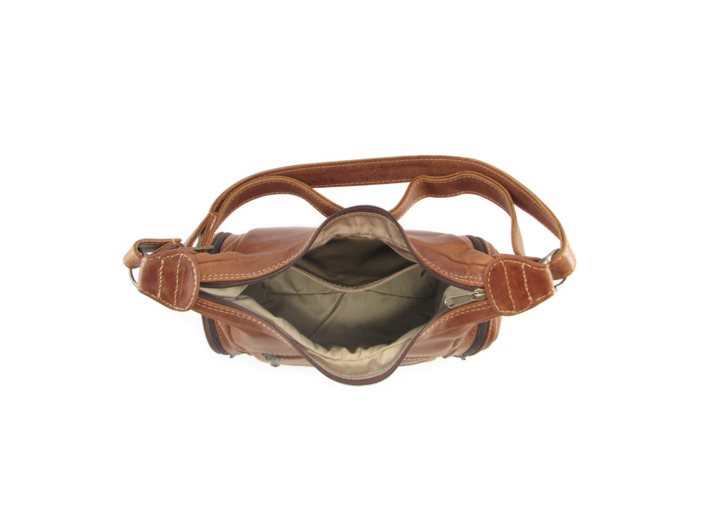 Der Lederhandler Antje Small Handbag - Tobacco