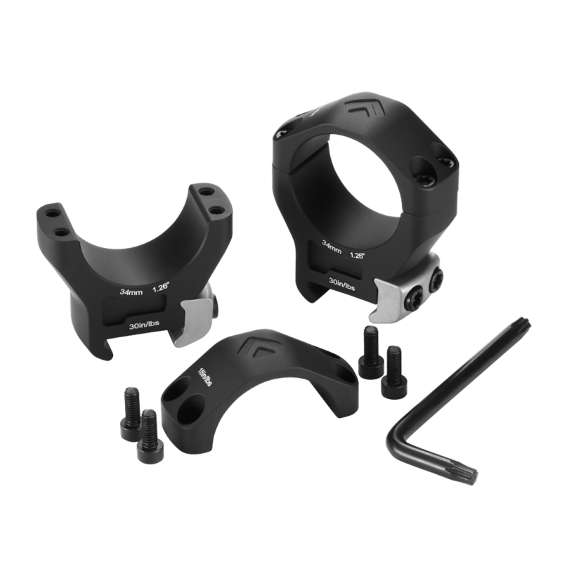 Arken 34mm Low HALO Ti Titanium Scope Rings