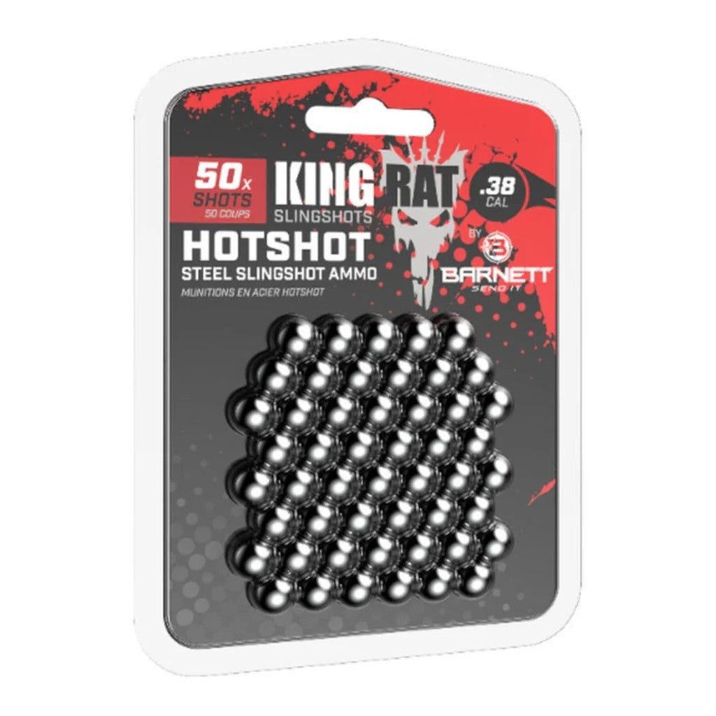 Hotshot Steel Slingshot Ammo (100/Box)