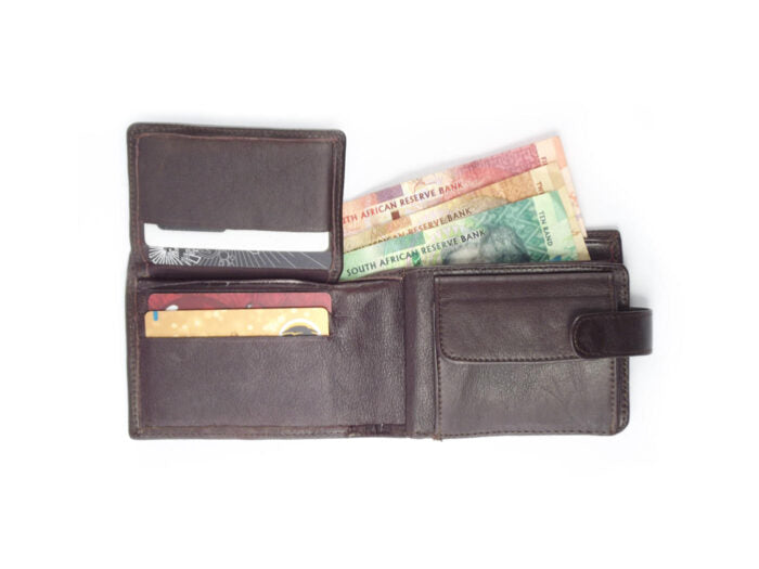 Wallet 16 Cards with Coin Black