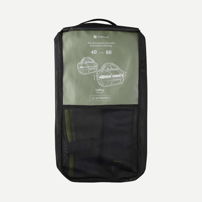 Decathlon Forclaz Duffel Bag 500 Extend 40–60L