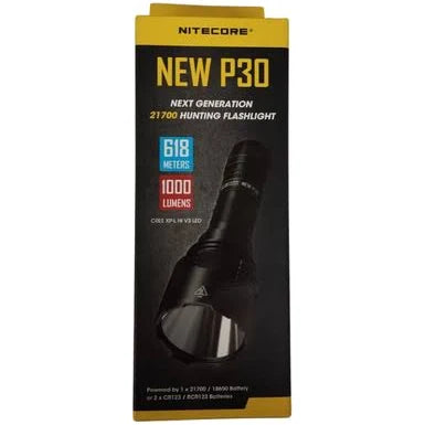 Nitecore New P30 Tactical Flashlight with NL150R Battery