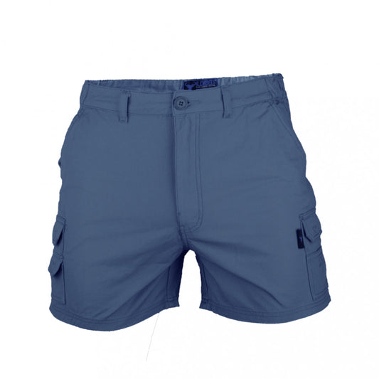 Wildebees Cargo Shorts - Size 34, Steel Blue