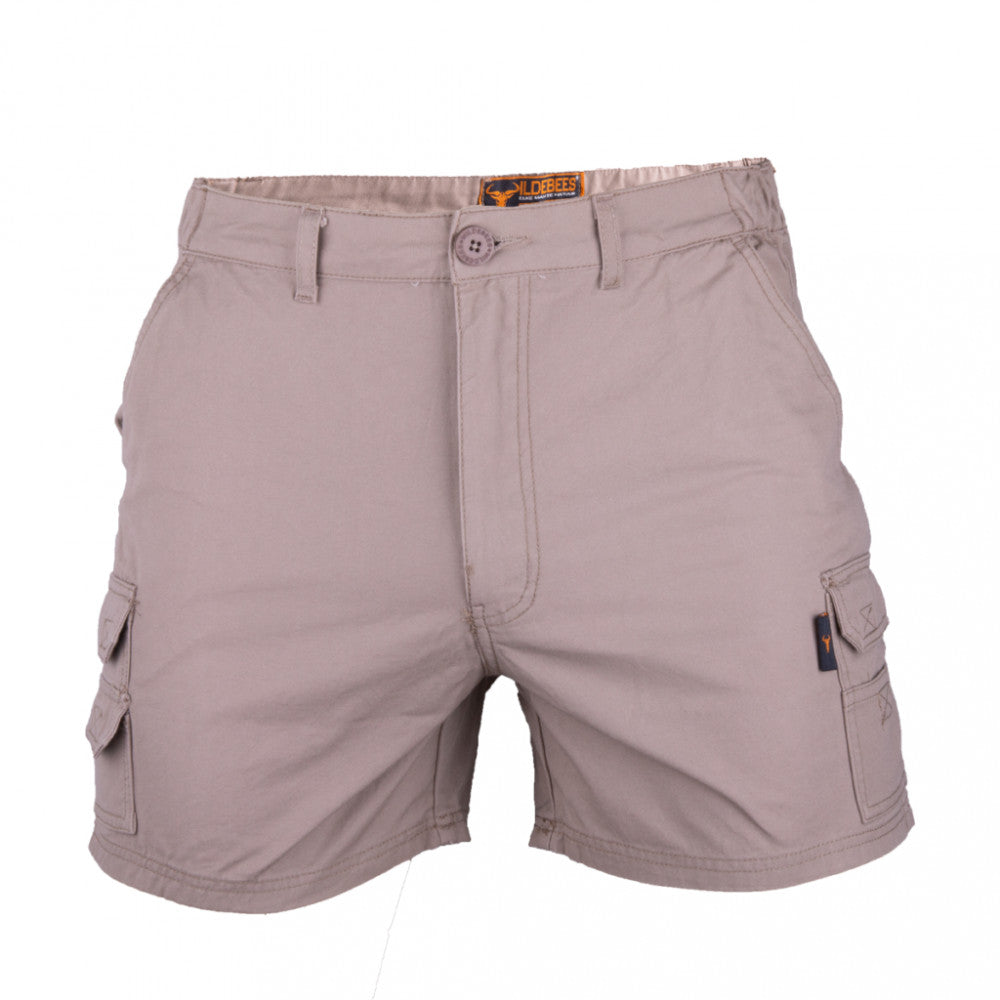 Wildebees Cargo Shorts - Size 36, Khaki