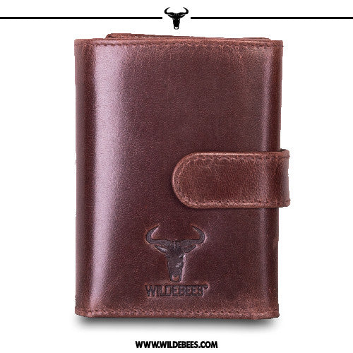 Wildebees RFID Trifold Wallet Leather