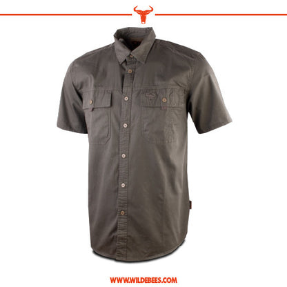 Wildebees Short Sleeve Twill Vented Shirt