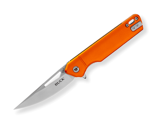 Buck 239 Infusion Drop Point Knife Orange