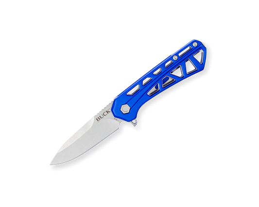 Buck 814 Mini Trace Folding Knife Blue