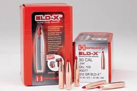 Hornady 30 Cal 212Gr ELD-X #3077