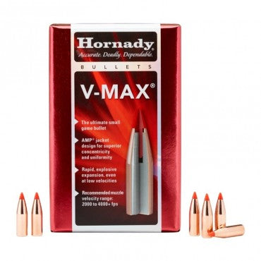 Hornady 6mm 87gr V-Max Bullets #22440