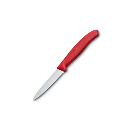 Victorinox Red Small Serrated Paring Knife