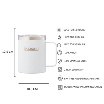 KUGA Camp Mug 350ml White