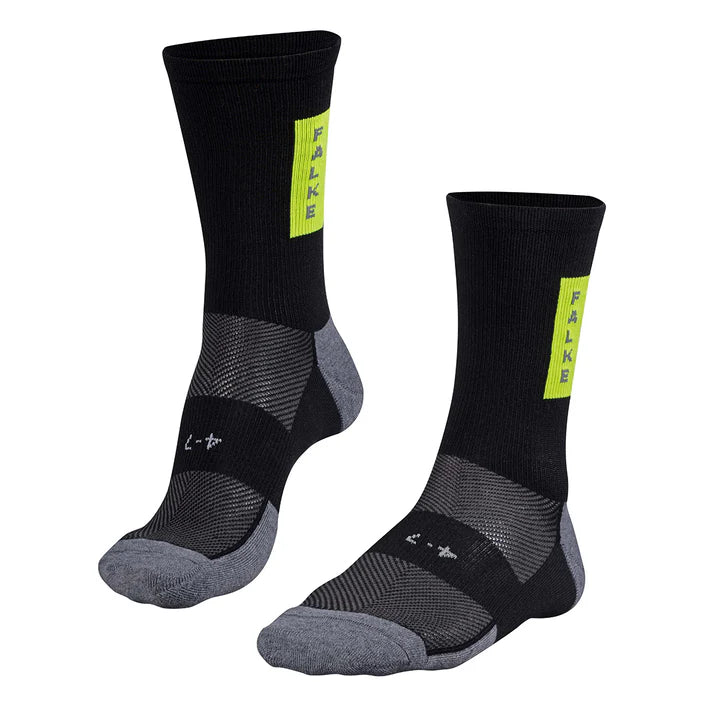 Falke Plain Bike Anklet Cycling Socks - Black UK 4-7