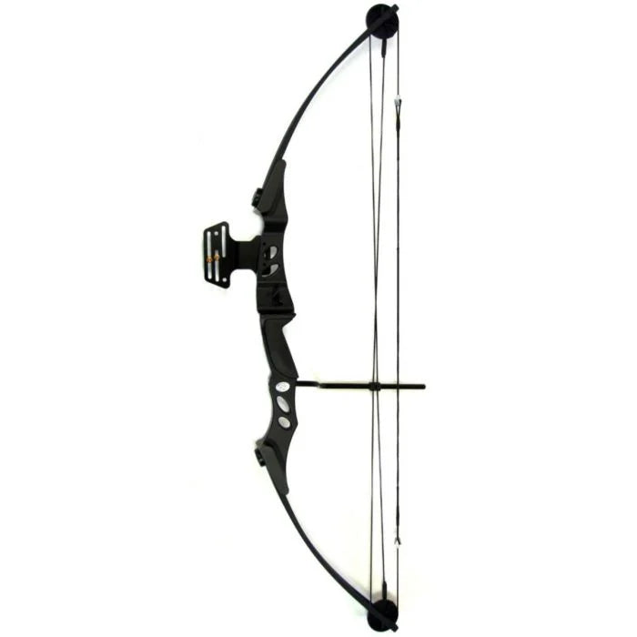 Mankung Compound Bow 17-21lb Youth Kit Black