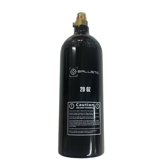 Ballistic 20oz Paintball CO2 Cylinder Aluminum