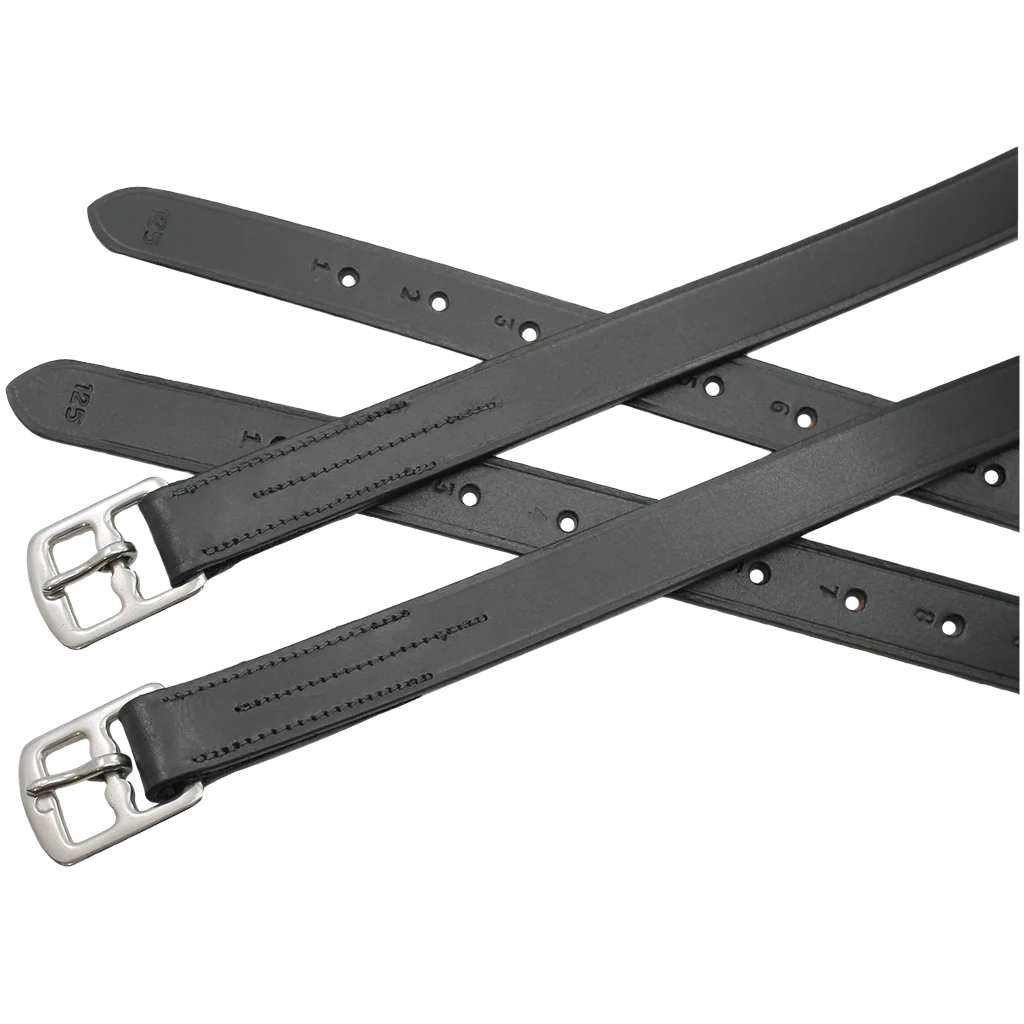 Capriole GG Stirrup Leathers 145cm Black