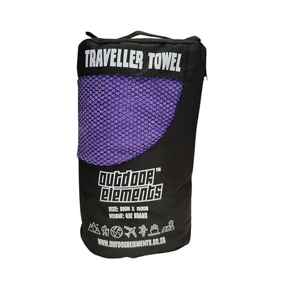 Outdoor Elements Travel Towel Purple 85x150 cm