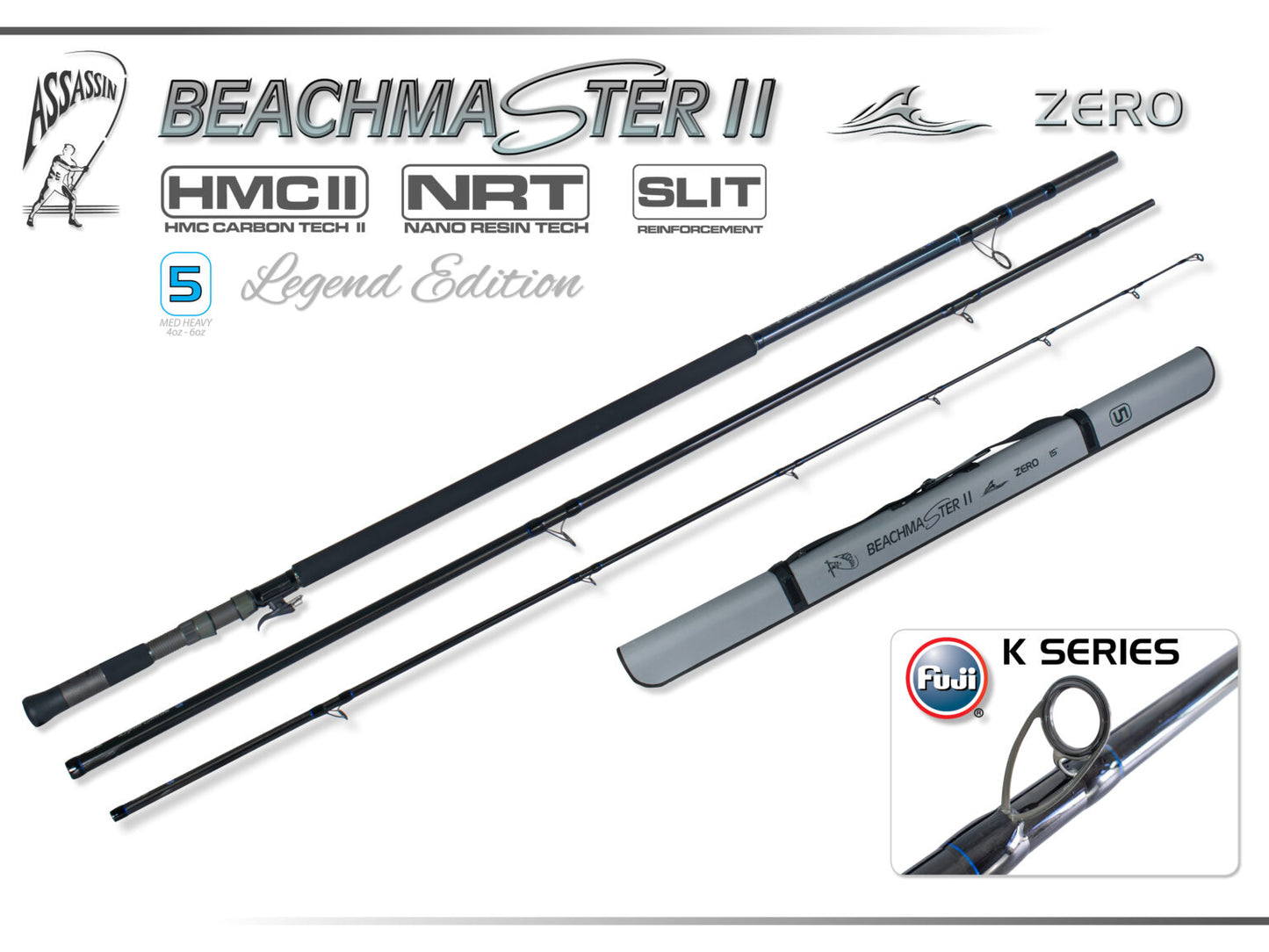 Assassin Beachmaster Zero Legend Edition Rod 15ft #5