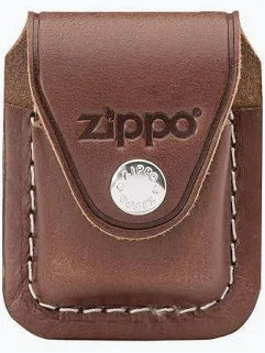Zippo Leather Pouch Clip Brown