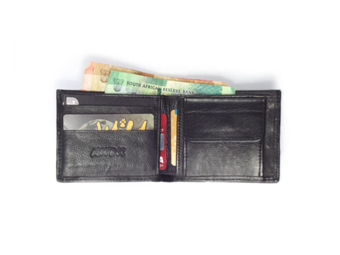 Wallet 3 Cards, 2 Pockets with Coin Tobacco