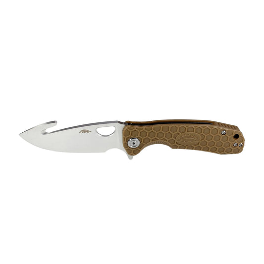 Honey Badger Hook Knife Medium Tan