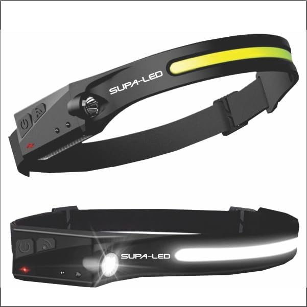 Supa-LED Aura 3W 350 lm Rechargeable Headlamp