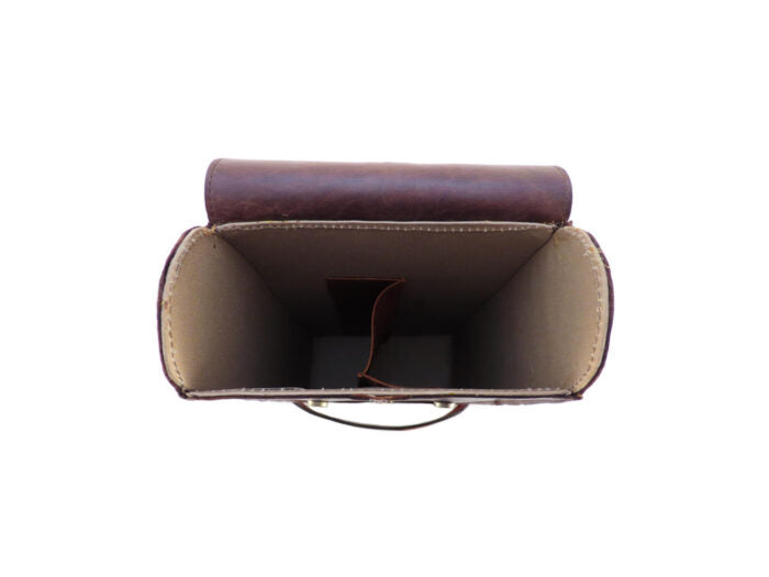 Wine Bag Antique Dark Brown/Tobacco