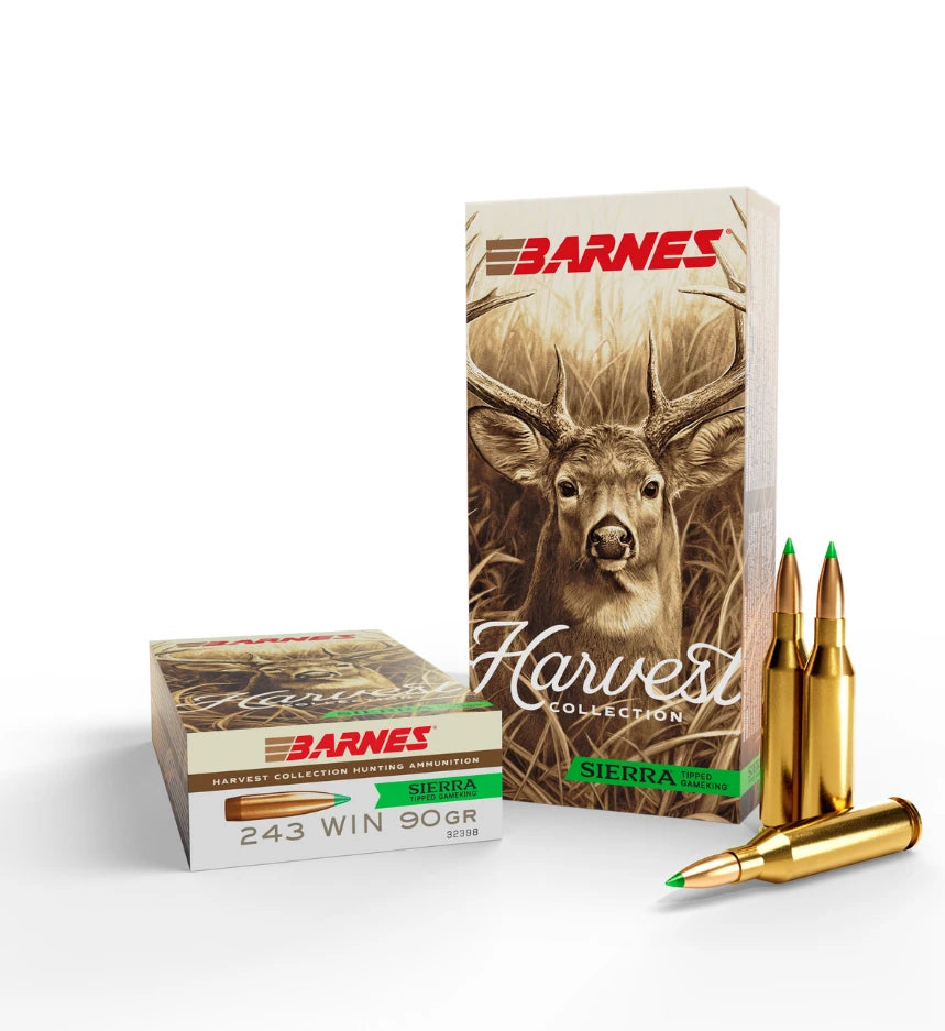 Barnes Harvest 243WIN 90GR TGK Ammo