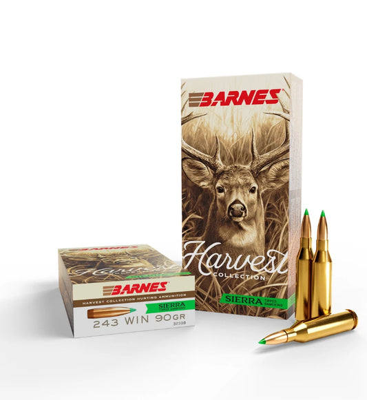 Barnes Harvest 243WIN 90GR TGK Ammo