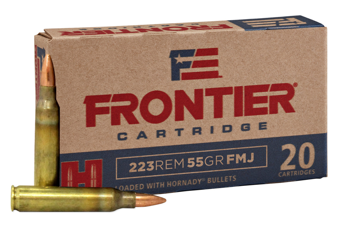 Hornady 223 Rem Frontier 55gr Fmj Ammunition (20/Box)