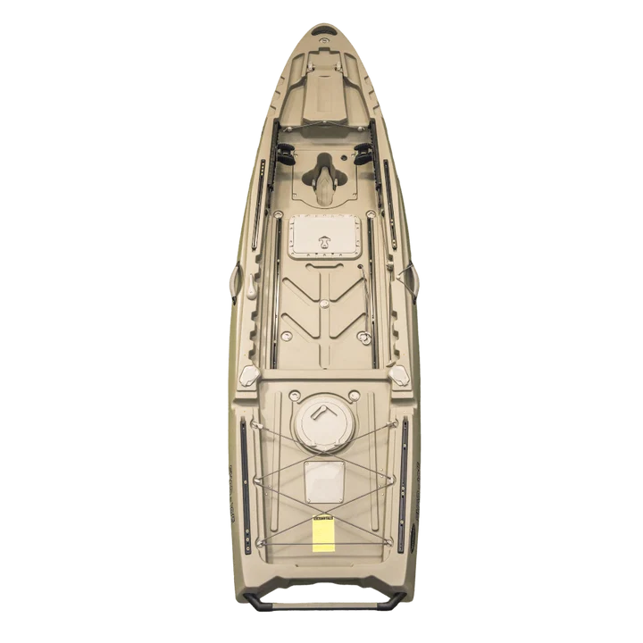 Vanhunks 10.5" Shad Fishing Kayak Gun Metal Grey