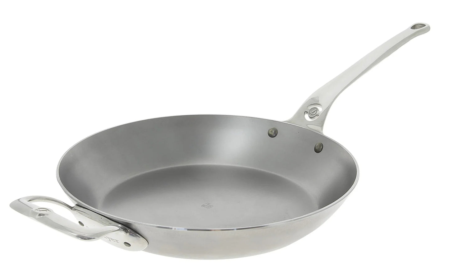 De Buyer Mineral B Pro Braai Pan 32cm, 2 Handles