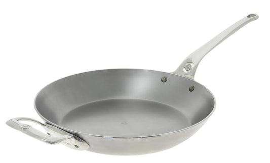 De Buyer Mineral B Pro Braai Pan 32cm, 2 Handles