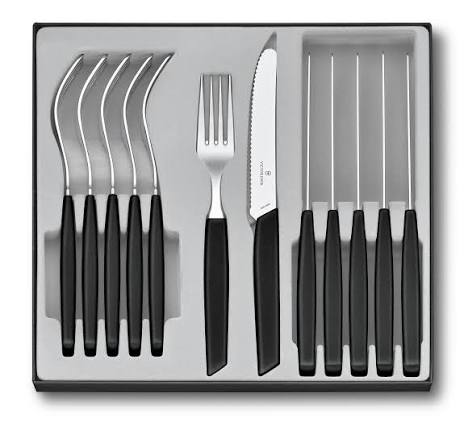 Victorinox 12 Set Table Set Black