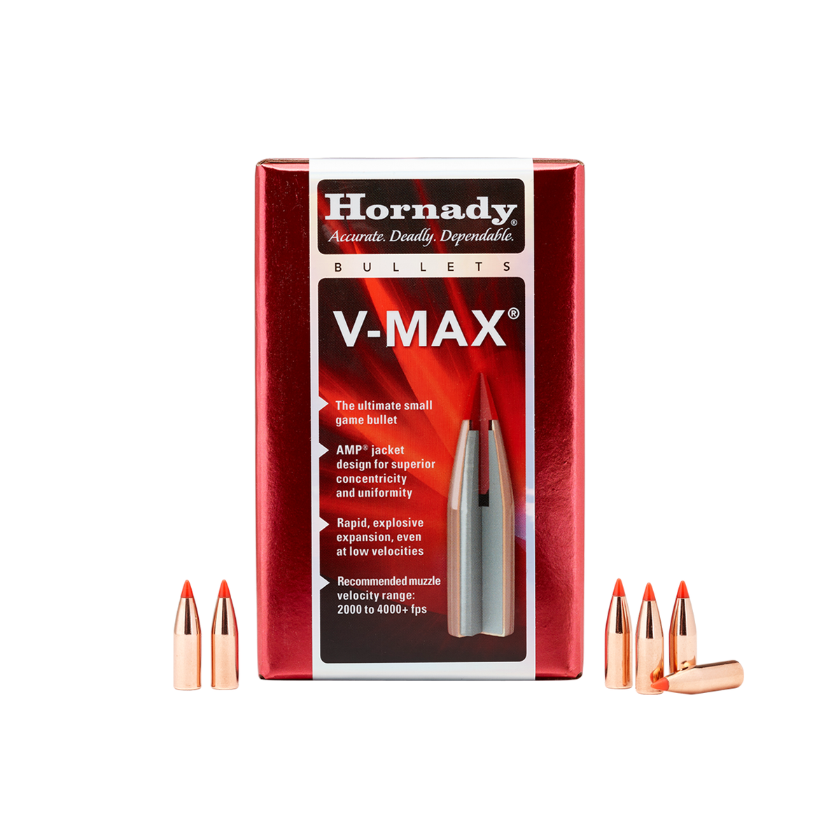 Hornady 22 Cal 55Gr V-Max #22271