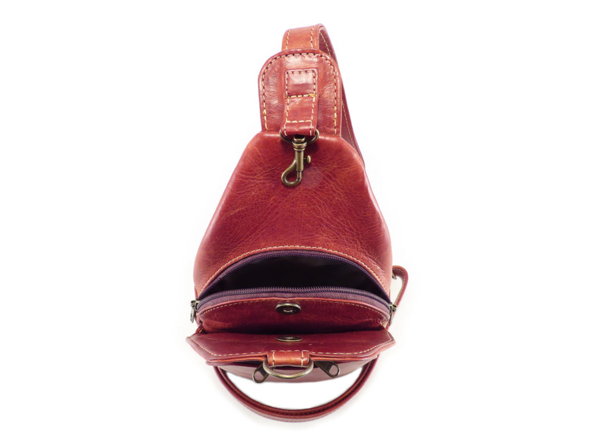Der Lederhandler Wallet Crossbody Bag