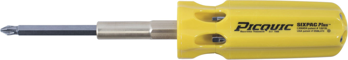 Picquic SixPac Plus Screwdriver Yellow