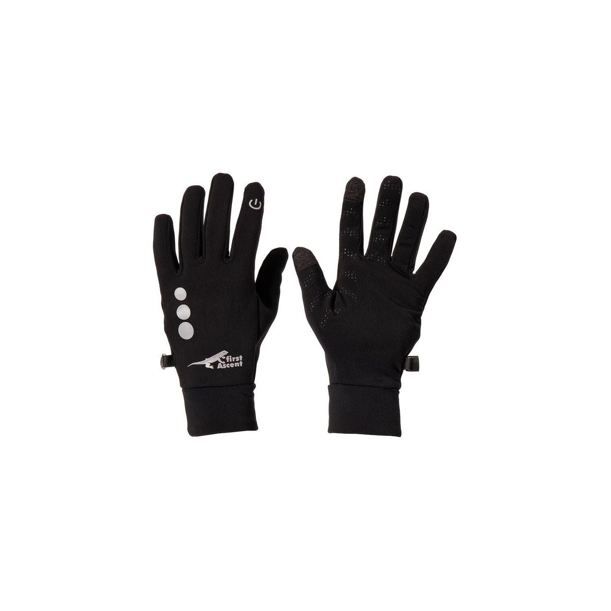 First Ascent Tech Touch Glove II Black
