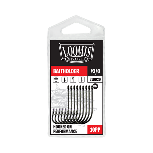 Loomis & Franklin Baitholder Hook #2/0 (10/Pack)