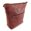 Der Lederhandler Hilda Sling Handbag Tobacco
